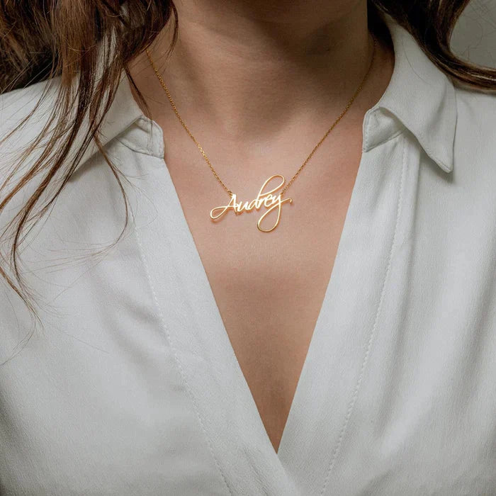 Cursive Name Necklace