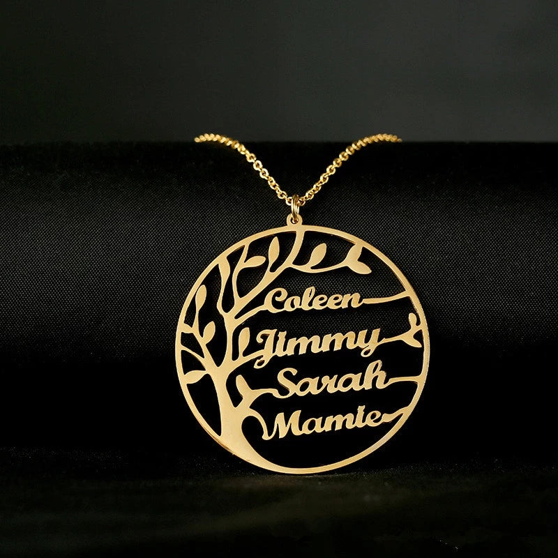 Customized Necklace Tree of Life