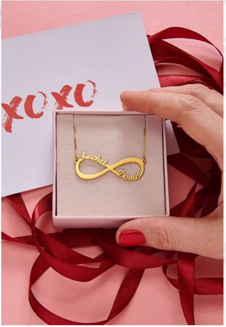 Personalized Infinity Necklace