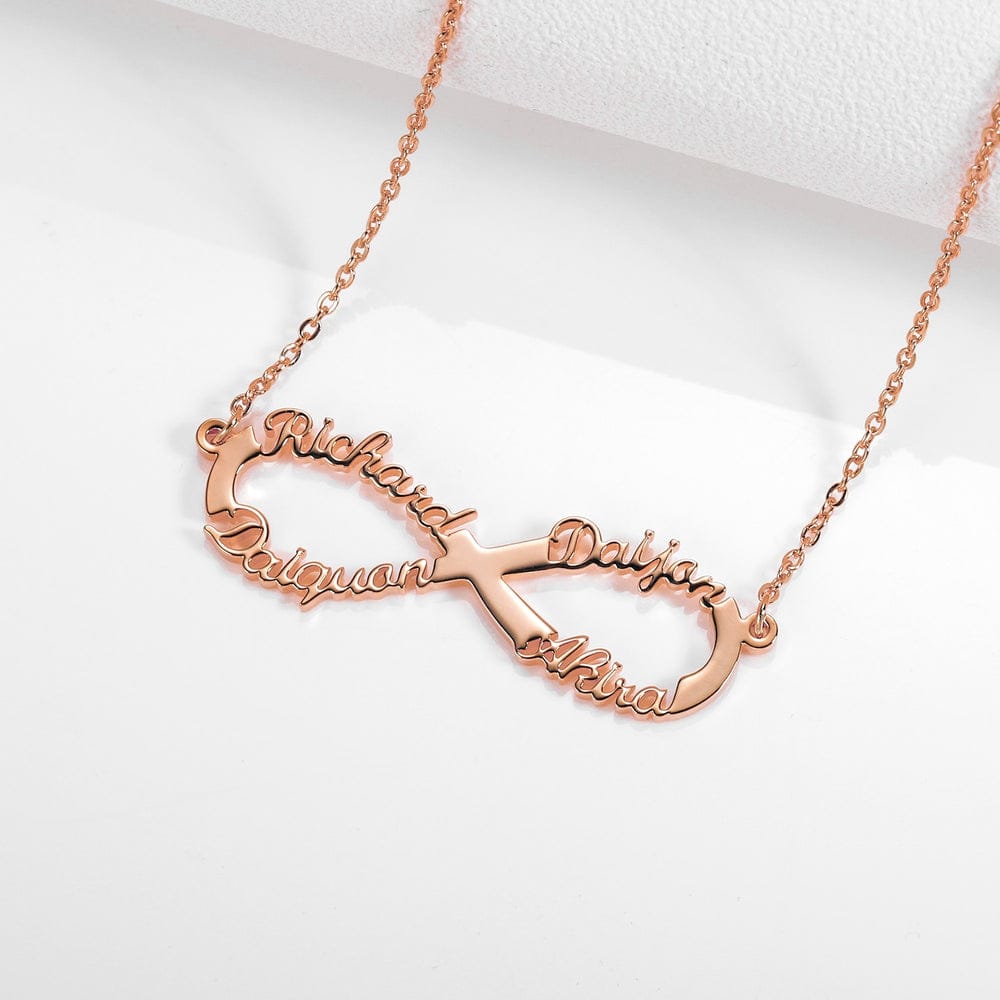 Personalized Infinity Necklace