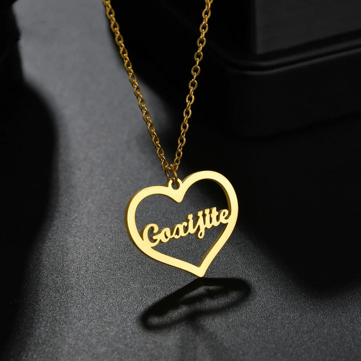 Heartfelt Name Charm Necklace