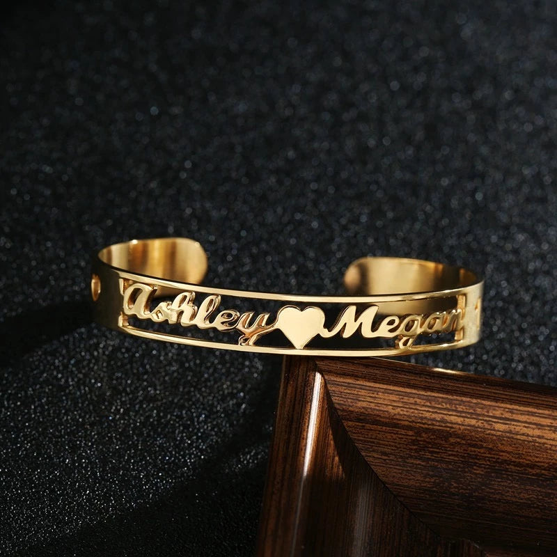 Custom Engraved Name Bracelet