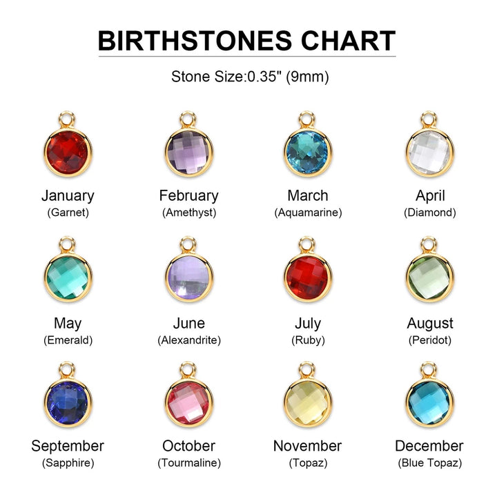 Personalized Birthstone Necklace